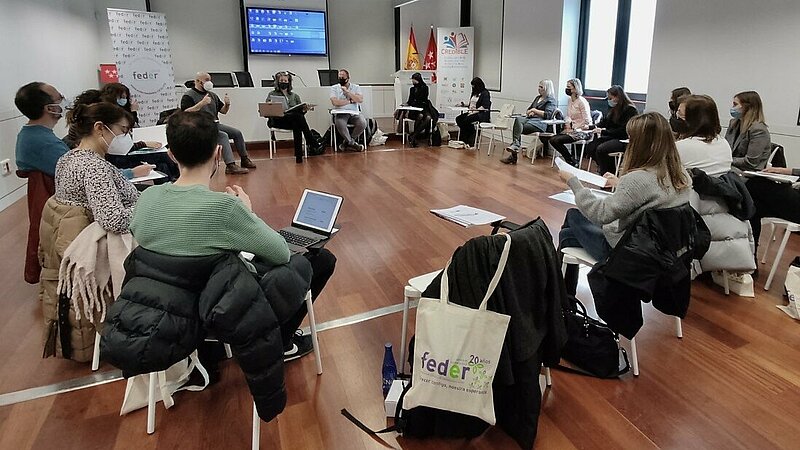 FEPA academic staff participate in the ERASMUS+ project CREDIBLE seminar in Madrid, Spain